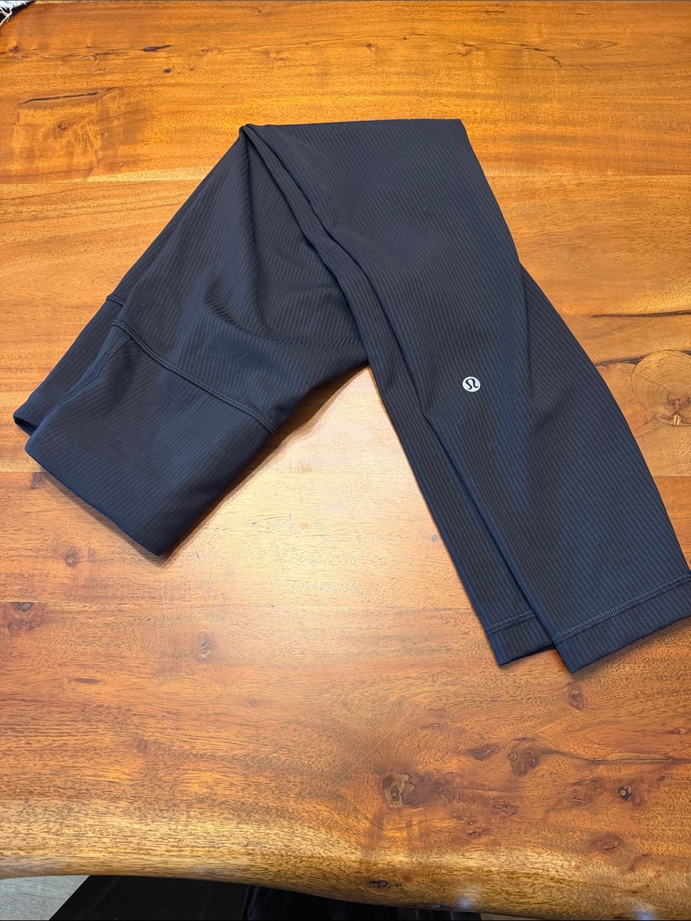 lululemon Black Ribbed Joggers